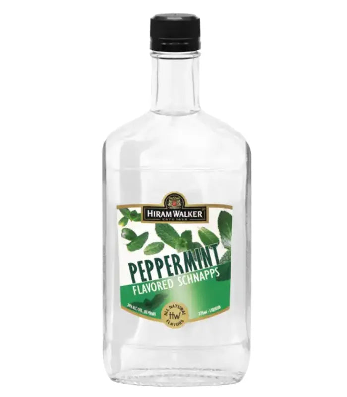 Hiram Walker Peppermint Schnapps 375mL