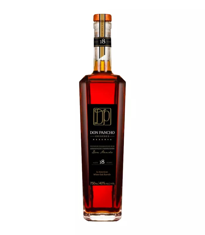 Don Pancho 18 Year Aged Rum Origenes Reserva 750mL