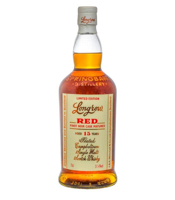 Longrow Red 15 Year Pinot Noir Cask Matured Limited Edition Scotch 750mL