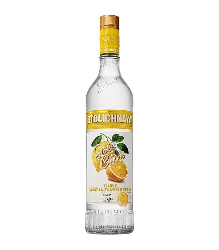 Stolichnaya Citros Vodka 750mL